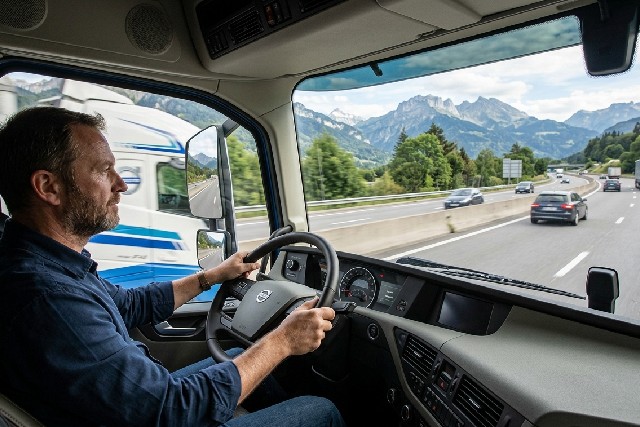 conduite camion